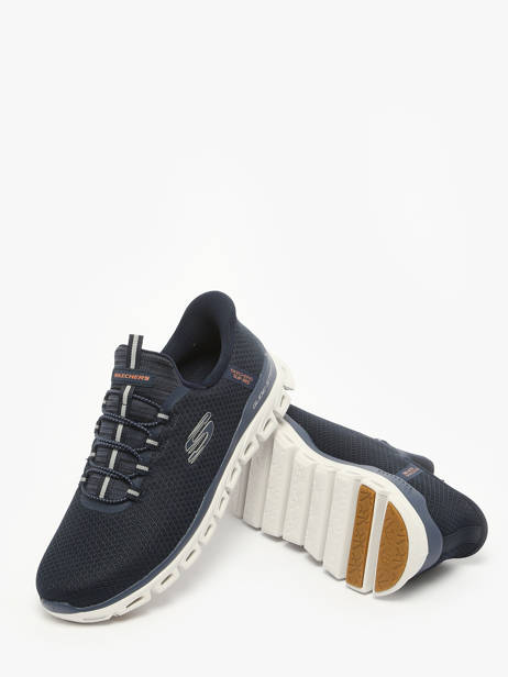 Sneakers Glide-step Noxus Skechers Blauw men 233010 ander zicht 3
